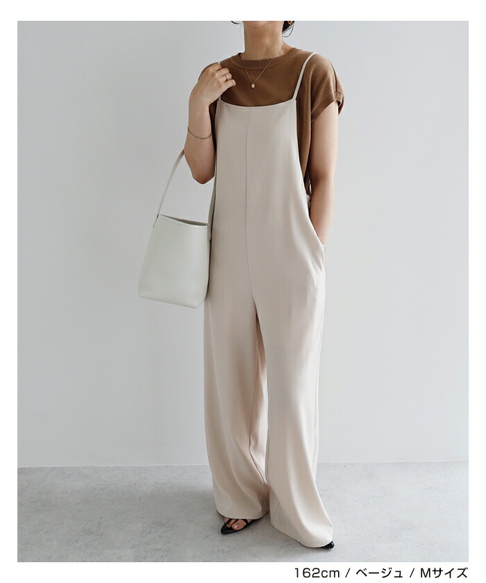 【メール便対応C】【】ノースリーブ コットン ニット レディース トップス プルオーバー サマーニット 柔らか 日本製 綿100% リブ 体型カバー ベーシック 大人 シンプル きれいめ 抜け感 M/