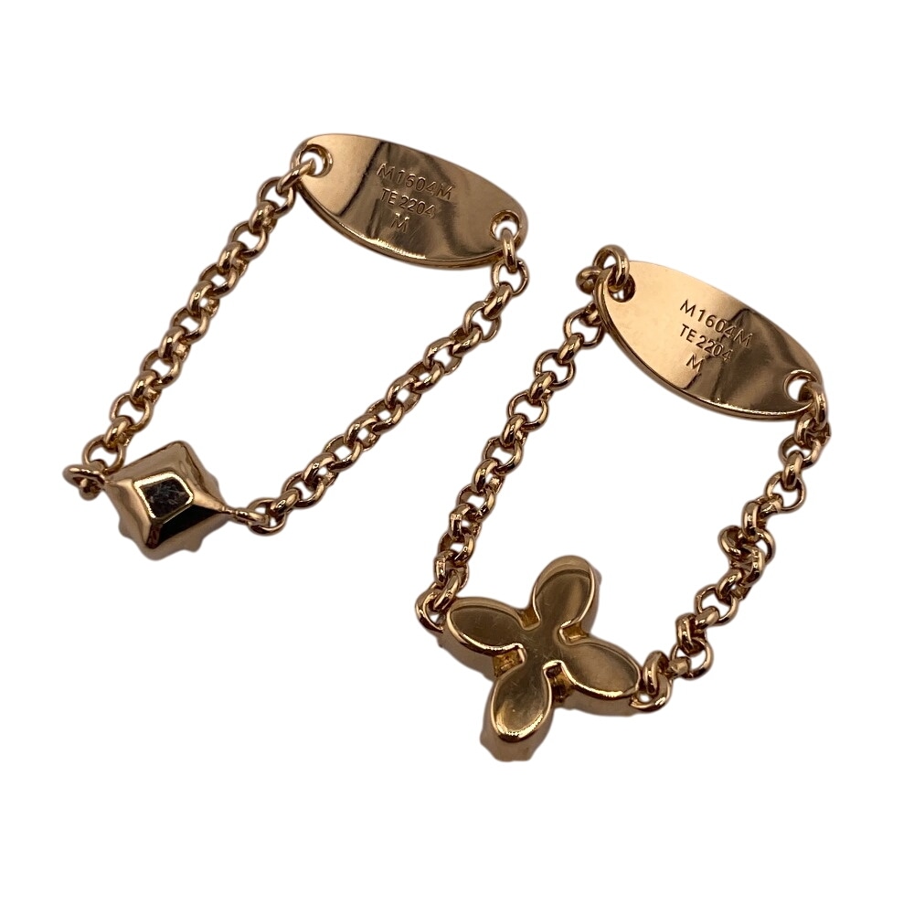 ◇ルイヴィトン◇モノグラムフラワー/リング/レディ/LVイニシャル/M1604M M1604M セット リング レディ LV 指輪リング LV イニシャル モノグラム