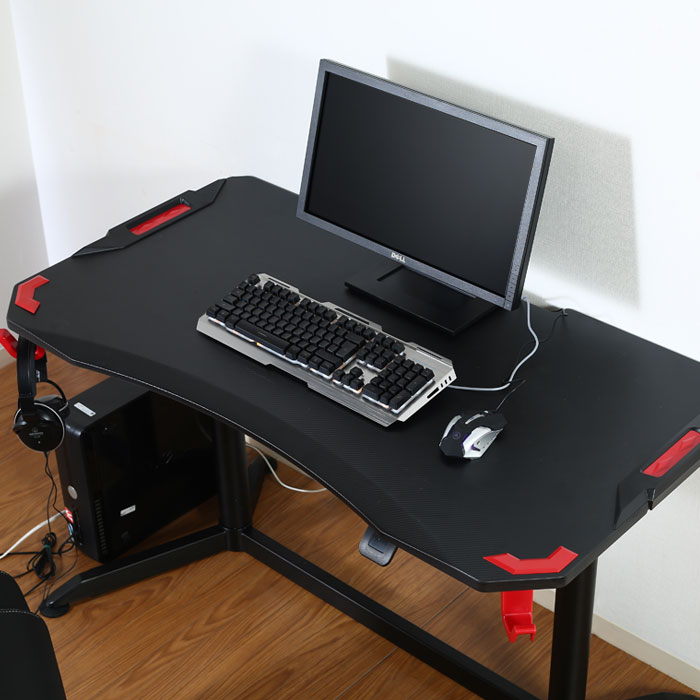 ゲーミングデスク デスク ゲーム 昇降式 ゲーム用 ゲーム専用 パソコンデスク 幅120cm