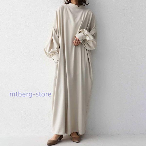 ワンピース レディース マキシワンピース 黒ワンピ 大きめ ゆったり おしゃれ 上品 きれいめ 丸首 長袖 秋冬 着痩せ 大きめ ロングワンピース 無地 シンプル ワンピース レディース マキシワンピース 黒ワンピ 大きめ ゆったり おしゃれ 上品 きれいめ 丸首 長袖 秋冬 着痩せ 大きめ ロングワンピース 無地 シンプル