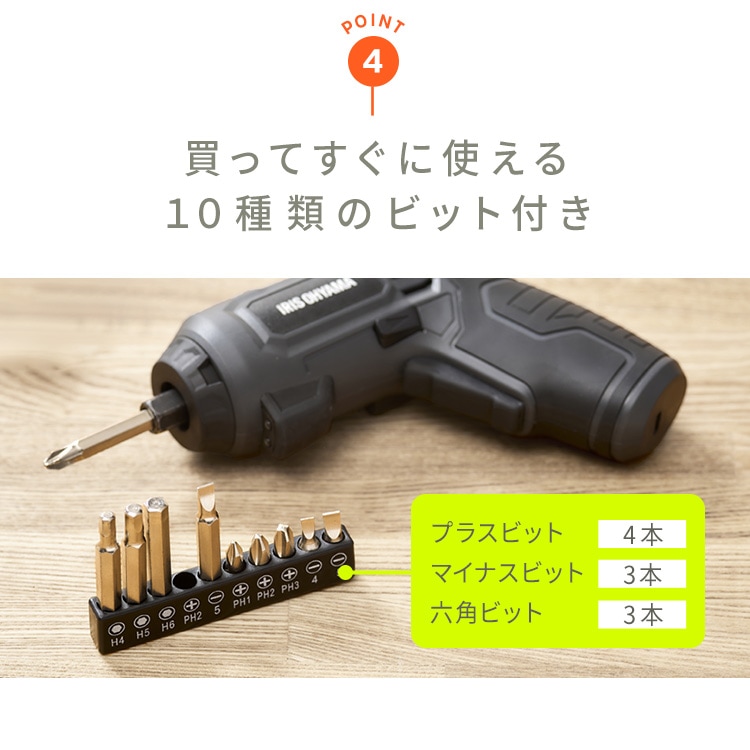 【公式】 電動ドライバー 小型 充電式 軽量 diy 初心者 家庭用 3.7V ビットセット アタッチメント付き 組み立て マルチドライバー グレー JM372A-H メガ割 mdprevattcaulkingandwaterproofing.com
