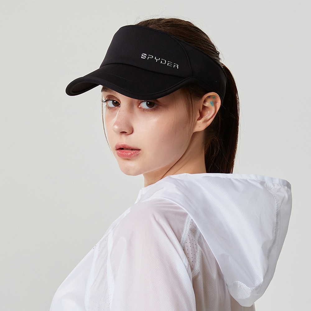 スパイダー [スパイダー] 女性用サンバイザー SPJPANCA352WBLK