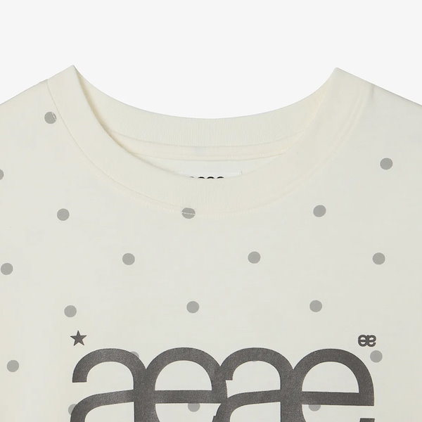 【AEAE】★WEB LOGO T-SHIRTS  / 9 Color 韓国発★ Qoo10] aeae WEB LOGO DOT T-SHIRT