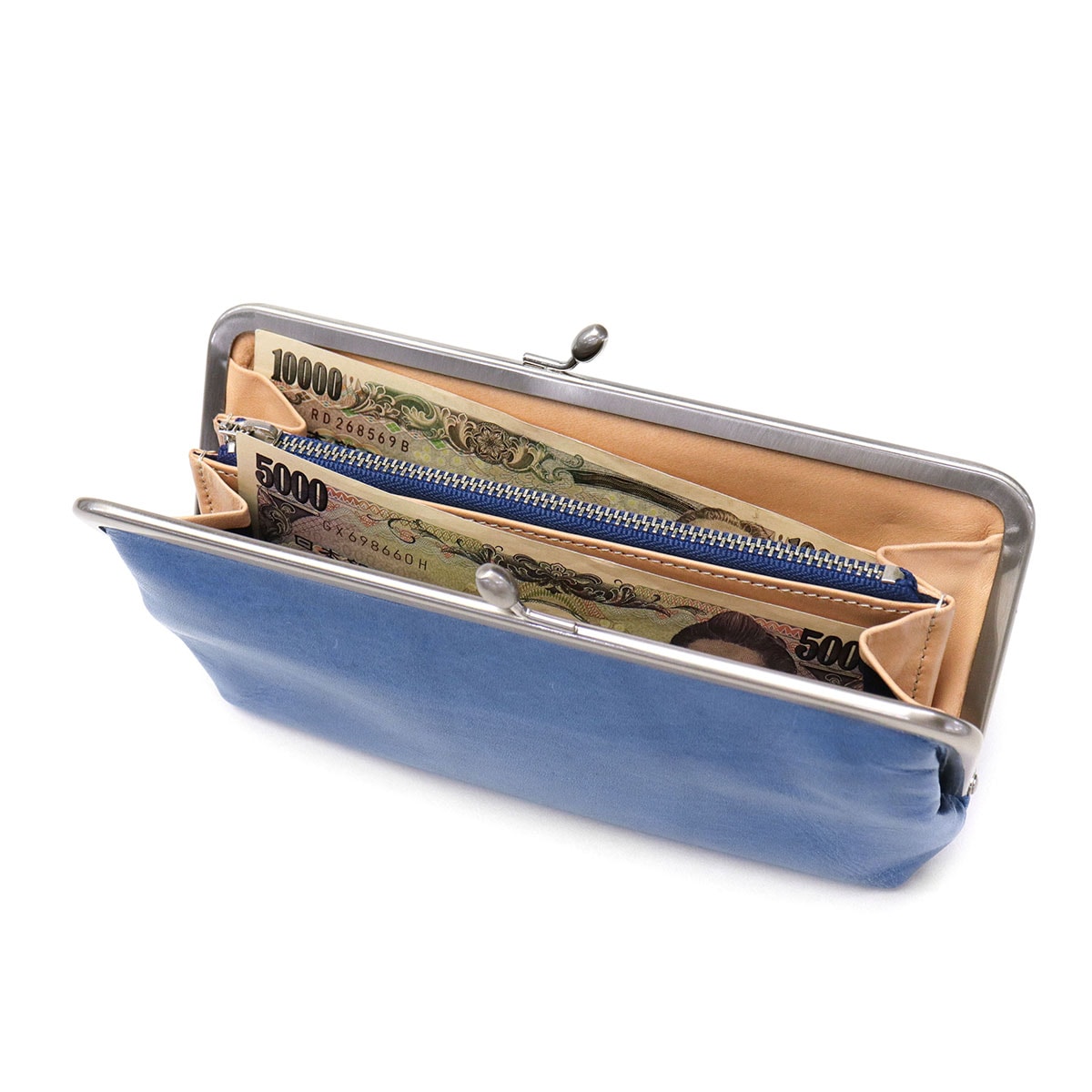 財布 KOI コーアイ 藍染スムース がま口ウォレット 長財布 がま口 がま口長財布 藍染め レザー 本革 メンズ レディース ZYS-084 財布 KOI コーアイ 藍染スムース がま口ウォレット 長財布 がま口 がま口長財布 藍染め レザー 本革 メンズ レディース ZYS-084