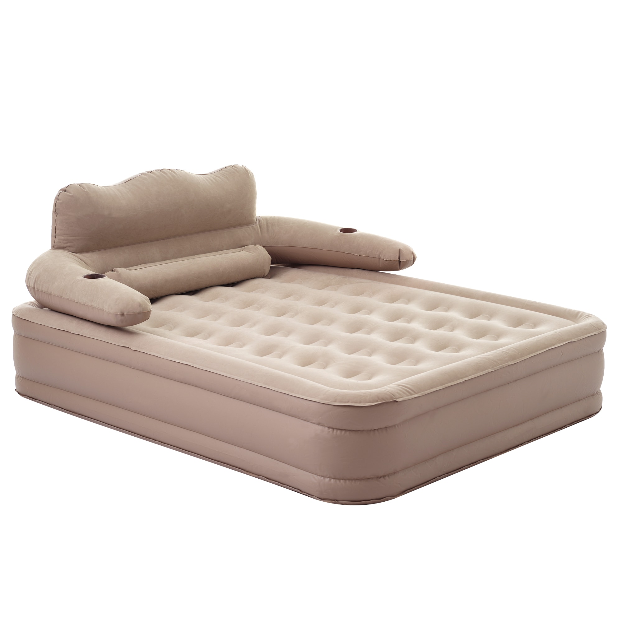 国内発送】【3個】【ベージュ】【防災対策用にも!】エアーベッド電動