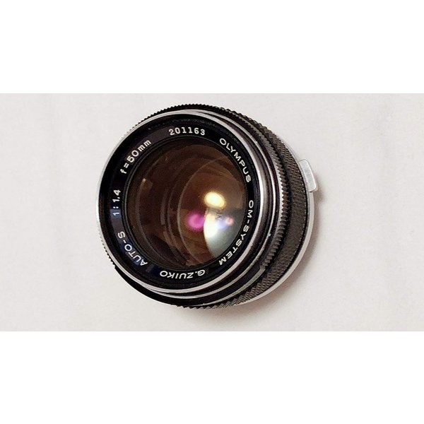 【中古】オリンパス OLYMPUS OM MC ZUIKO AUTO-S 50mm F1.4