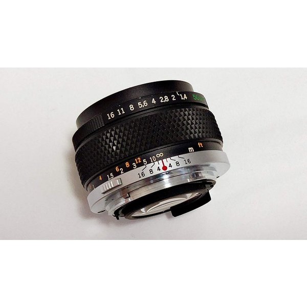 【中古】オリンパス OLYMPUS OM MC ZUIKO AUTO-S 50mm F1.4