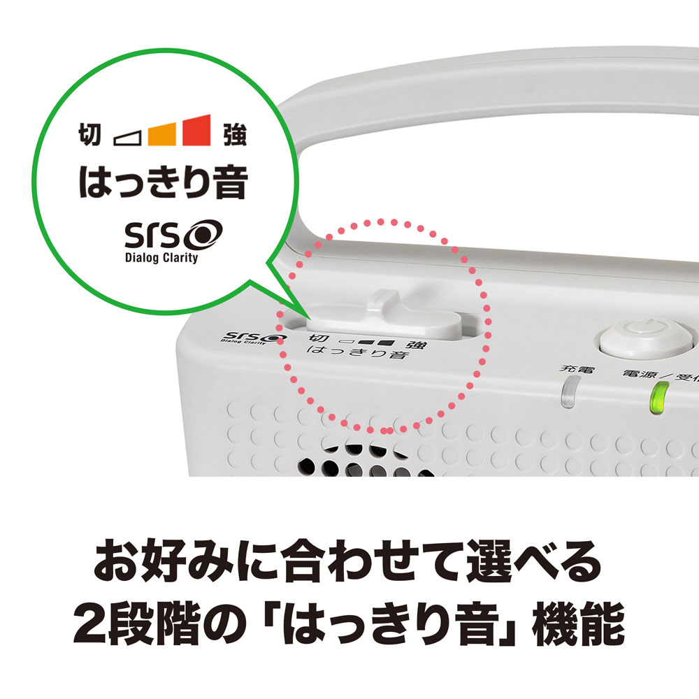 オーディオテクニカ AT-SP767XTV WH テレビ用ワイヤレススピーカーシステム（ホワイト） ATSP767XTVWH