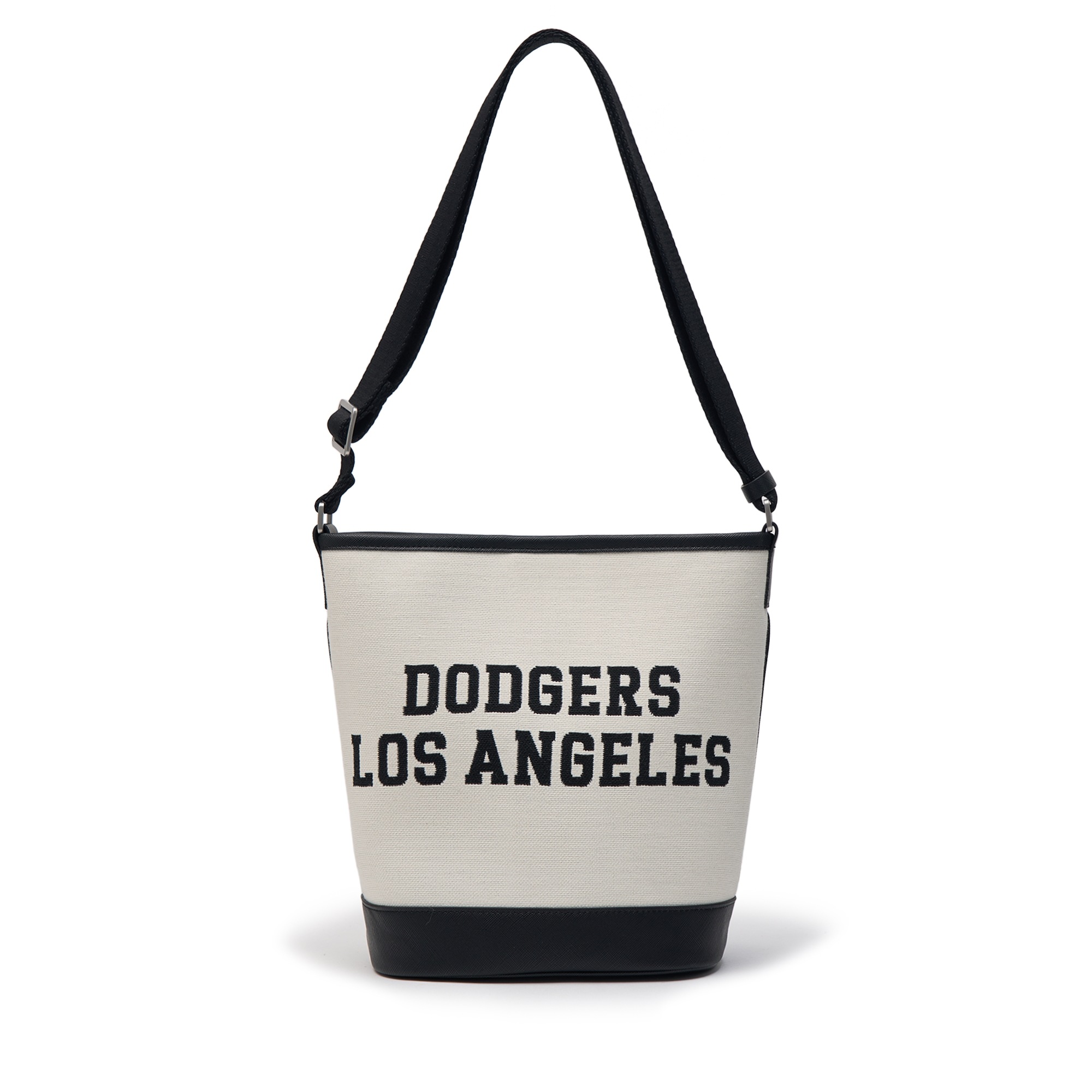 VARSITY JAQUARD BUCKET BAG
