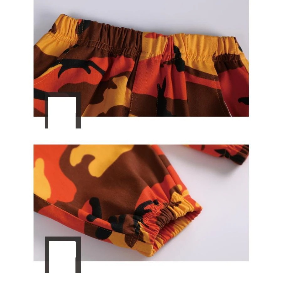 7月最新デザイン&20%OFFHIPHOP ダンス 衣装 キッズ 迷彩 パンツ 子供 ヒップホップダンスパンツ ズボン 練習着 ジャズダンス