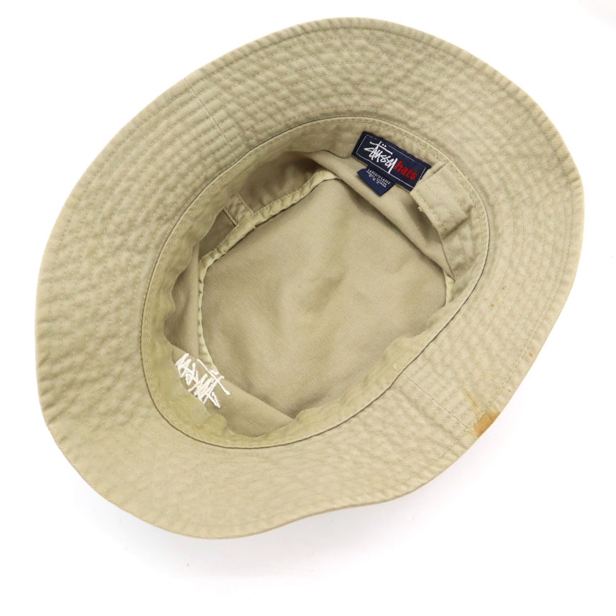 90s ハット XL ベージュ オールド メンズ 古着 90s ハット XL ベージュ オールド メンズ 古着