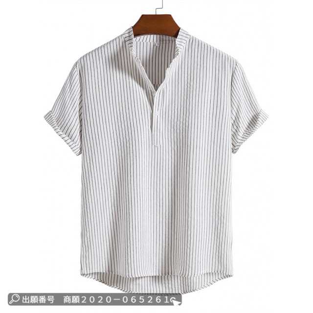 最安挑戦 春新作 新作 送料無料 メンズシャツ ストライプシャツ スタンドカラー 半袖シャツ 夏 涼しい 通勤 通学 ゆったり プルオーバートップス 夏物 カジュアルシャツ 五分袖 ボタン付き おしゃ 最安挑戦 春新作 新作 送料無料 メンズシャツ ストライプシャツ スタンドカラー 半袖シャツ 夏 涼しい 通勤 通学 ゆったり プルオーバートップス 夏物 カジュアルシャツ 五分袖 ボタン付き おしゃ
