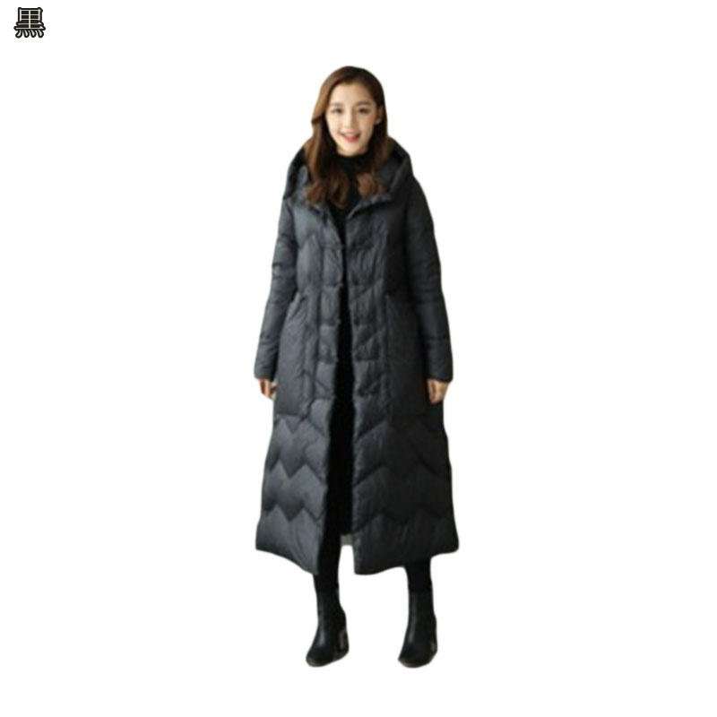 レディース ダウンジャケット 冬 厚手 防寒服 アウトドア ロングコート フードコート 無地 ファー 防風 柔らかい 中綿コート 韓国風 軽量 ファッション 暖かい ボリューム 厚手 軽量 バイク 通