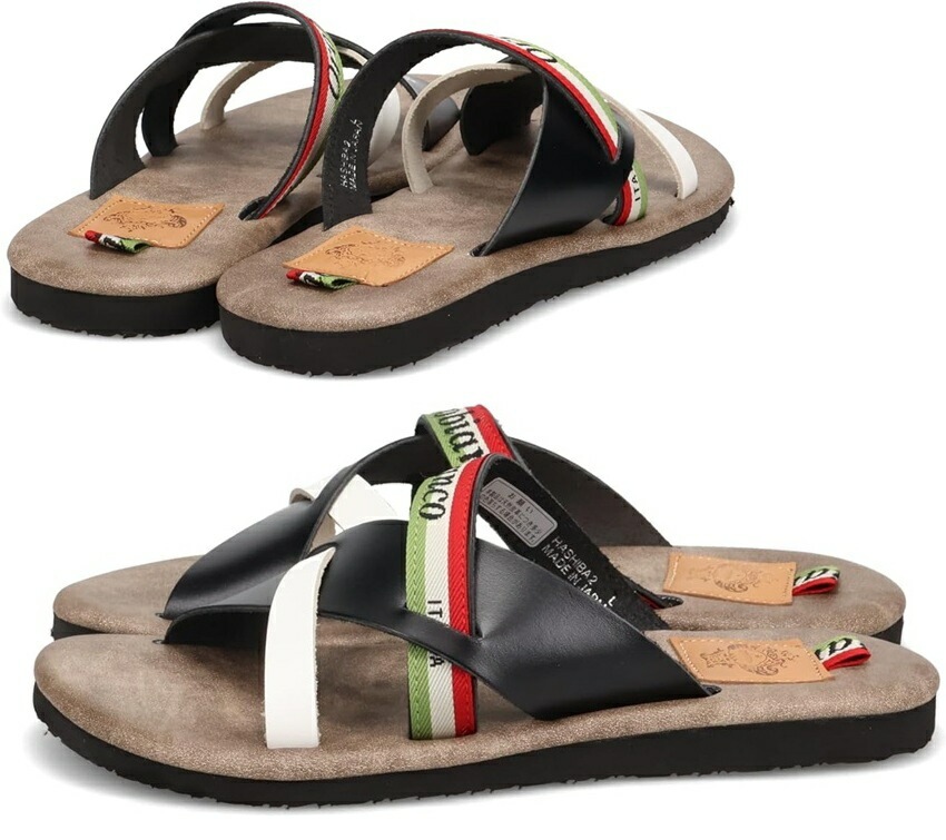 OROBIANCO オロビアンコ HASHIBA2 マルチカラークロスサンダル メンズ