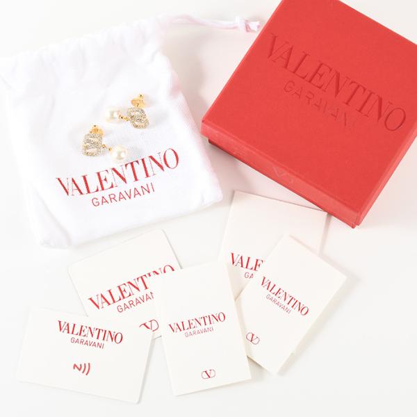 バレンチノ ピアス アクセサリー J0E36 QVS Vロゴ シグネチャー スワロフスキー クリスタル パール レディース ゴールド バレンチノ ピアス アクセサリー J0E36 QVS Vロゴ シグネチャー スワロフスキー クリスタル パール レディース ゴールド