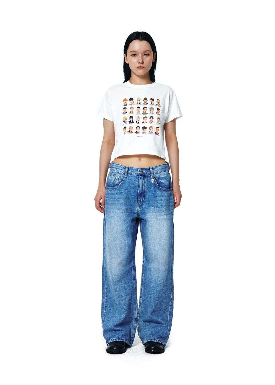 【EERST】ハイキュー!! Assemble HF T-shirt [White] EERST】ハイキュー!! Assemble HF T-shirt [White] Tシャツ