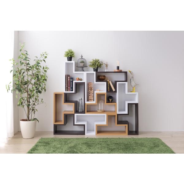 ラック 棚 パズル L型 形状 デザイン 組み合わせ 組合せ 収納ラック 収納棚 インテリア 木目 柄 おしゃれ リビング 家具 茶色 ブラウン 白 ホワイト ラック 棚 パズル L型 形状 デザイン 組み合わせ 組合せ 収納ラック 収納棚 インテリア 木目 柄 おしゃれ リビング 家具 茶色 ブラウン 白 ホワイト