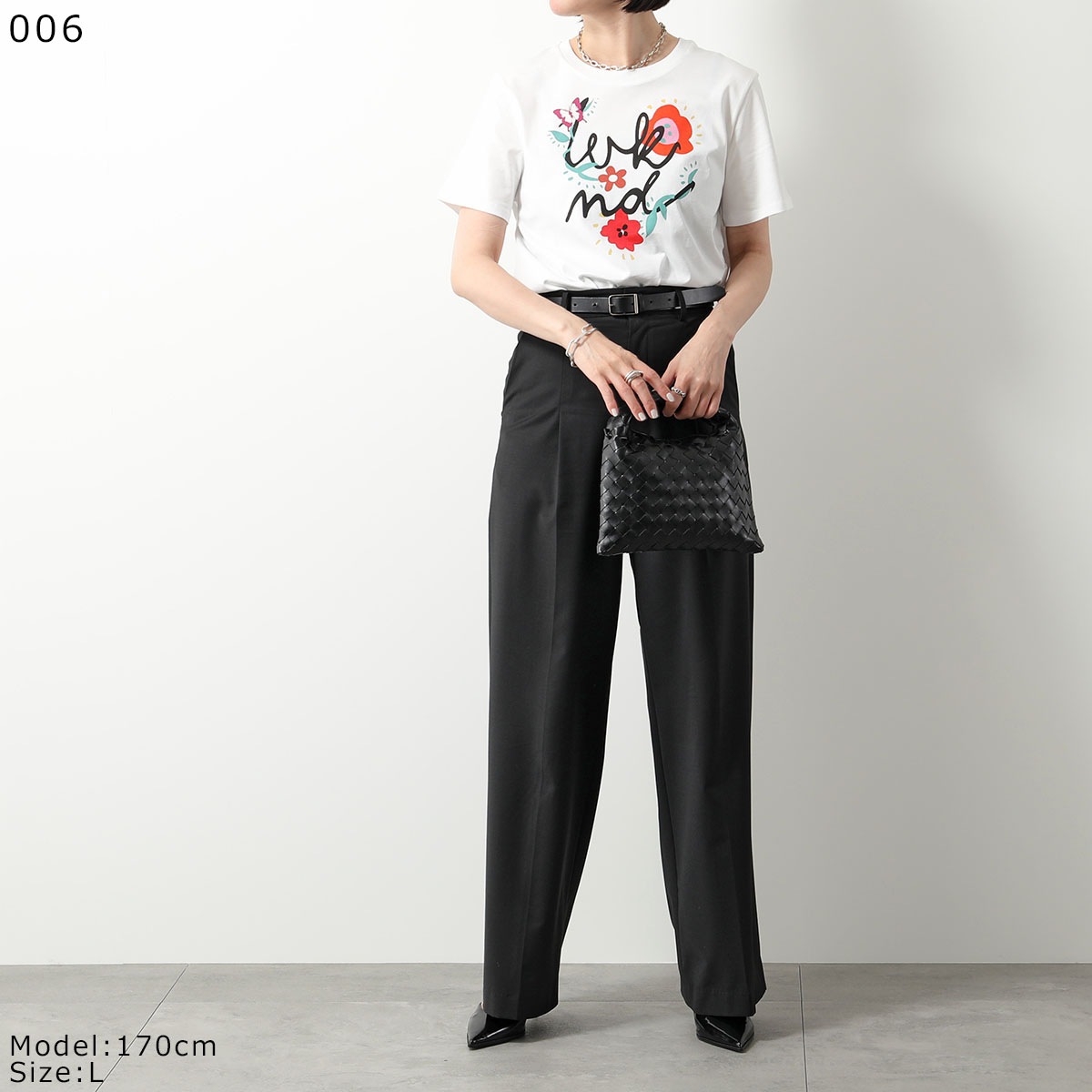 WEEKEND MAX MARA ウィークエンド マックスマーラ 半袖 Tシャツ NERVI ナーヴァイ レディース コットン クルーネック プリント カラー3色