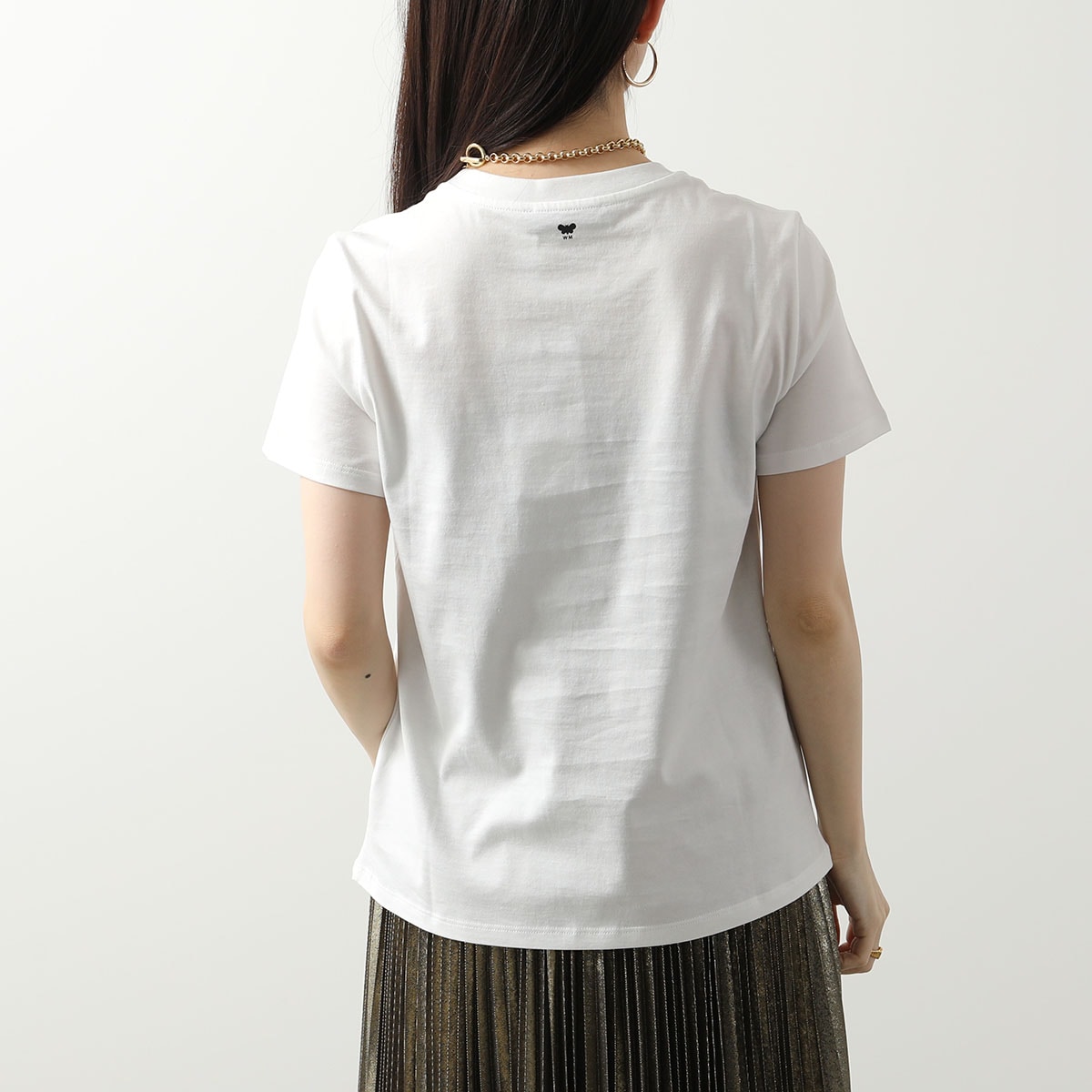 WEEKEND MAX MARA ウィークエンド マックスマーラ 半袖 Tシャツ NERVI ナーヴァイ レディース コットン クルーネック プリント カラー3色