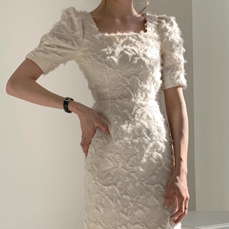 ドレス ワンピース ウェディング パーティー 結婚式 二次会 披露宴 演奏会 発表会 ステージ 舞台 ダンス 衣装 膝下 ミモレ 半袖 スクエアネック 襟なし スレンダー 細身 スリット ハイウエスト ドレス ワンピース ウェディング パーティー 結婚式 二次会 披露宴 演奏会 発表会 ステージ 舞台 ダンス 衣装 膝下 ミモレ 半袖 スクエアネック 襟なし スレンダー 細身 スリット ハイウエスト