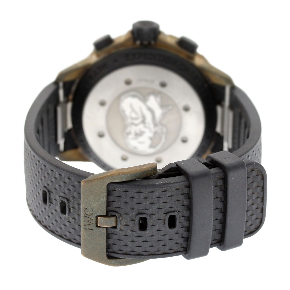 IWC SCHAFFHAUSEN IW379503 アクアタイマー エクスペディション・チャールズ・ダーウィン クロノグラフ 自動巻き メンズ 保証書付き_826620【中古】