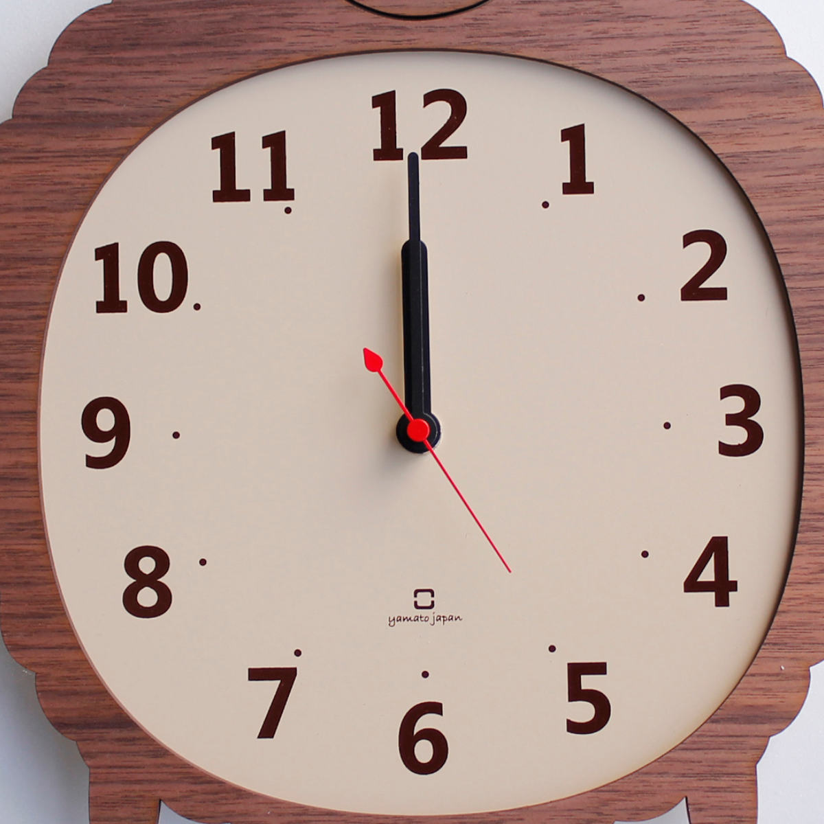 掛け時計 木製 ヤマト工芸 yamato Clock Zoo ヒツジ 壁掛け時計 かけ時計 時計 とけい クロック 雑貨 ウォールクロック 日本製 掛時計 アニマル 動物 木 ナチュラル 壁