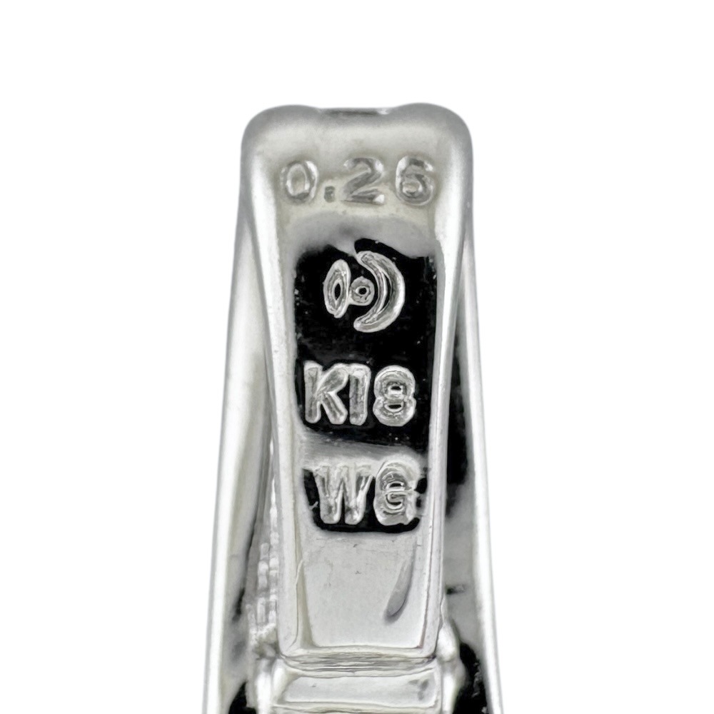 タサキ ペンダントトップ 18金 K18ホワイトゴールド ダイヤモンド TASAKI 中古 美品 タサキ ペンダントトップ 18金 K18ホワイトゴールド ダイヤモンド TASAKI 中古 美品