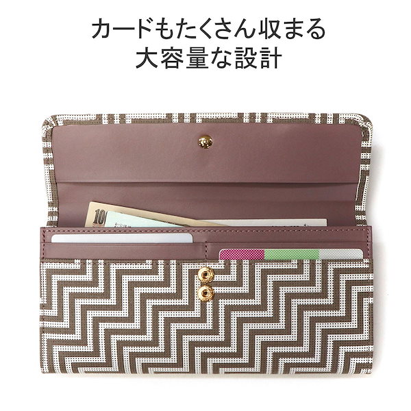 Qoo10] 印傳屋 長財布 レディース 財布 大容量 薄い