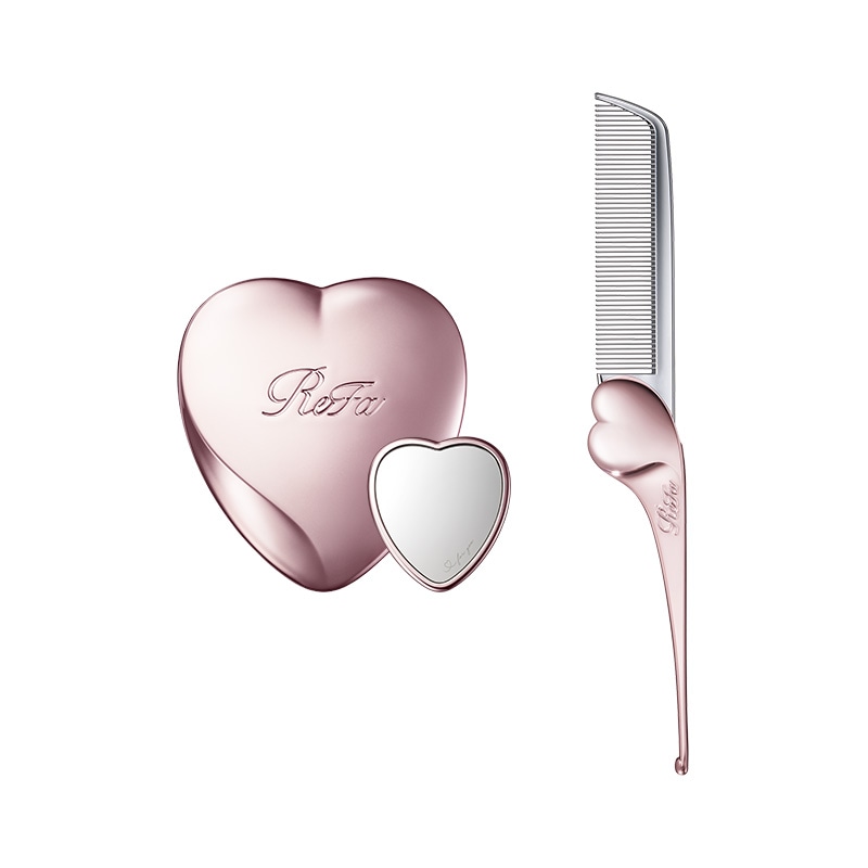 【ReFa公式】リファハートミラー + リファハートコーム アイラ ハート型 手鏡 ミラー コンパクトミラー 持ち運び プレゼント 【ReFa公式】リファハートミラー + リファハートコーム アイラ ハート型 手鏡 ミラー コンパクトミラー 持ち運び プレゼント
