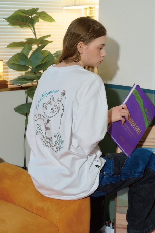 【CPGN STUDIO】24SS★ CATCH HOPE Embroidery Short Sleeve Tee CPGN STUDIO】 CATCH HOPE Embroidery Short Sleeve Tee Tシャツ