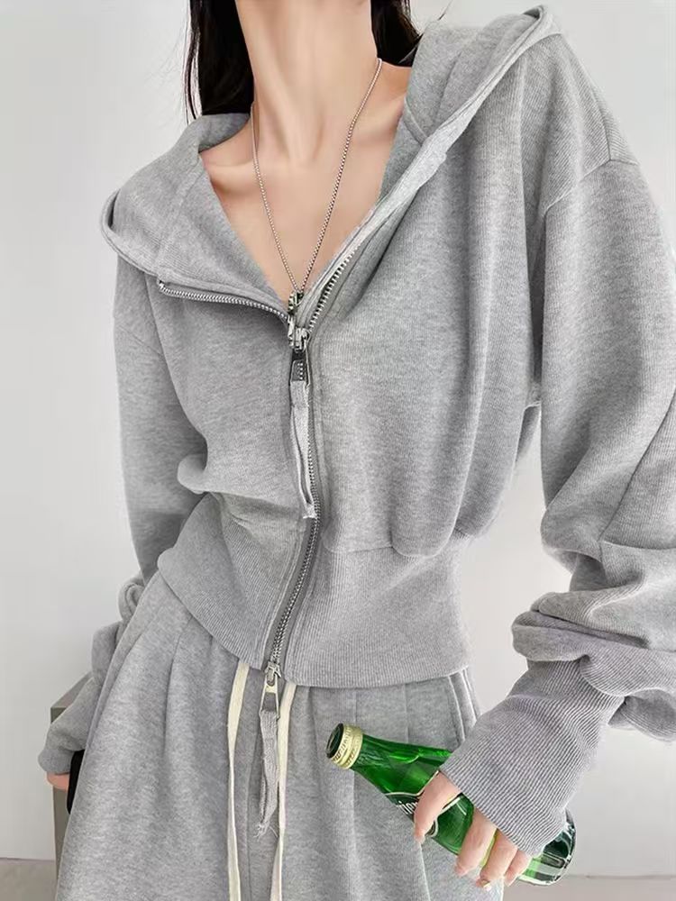 INS大人気【高.品.質】【高级感素材】カジュアルパーカーのツーピースですレディース パーカー スウェット セットアップ 運働のスーツの女子春秋学生韓版のゆったりして見えるファッションの小柄な衛衣のカ INS大人気【高.品.質】【高级感素材】カジュアルパーカーのツーピースですレディース パーカー スウェット セットアップ 運働のスーツの女子春秋学生韓版のゆったりして見えるファッションの小柄な衛衣のカ