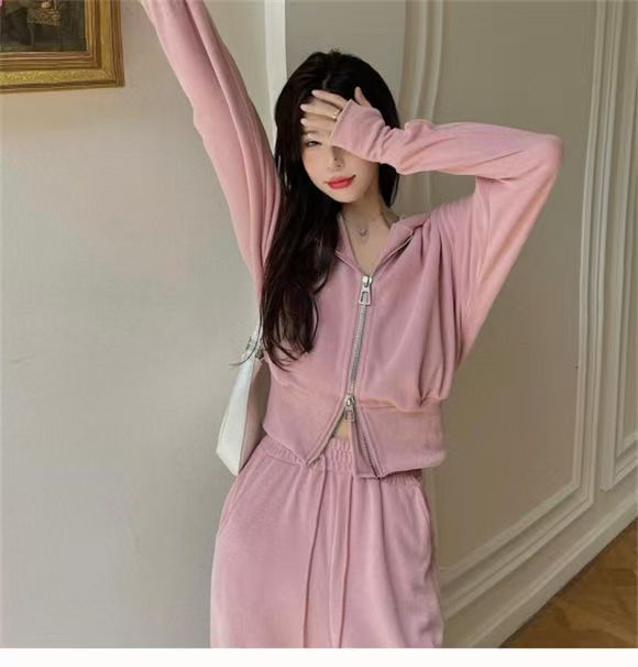 INS大人気【高.品.質】【高级感素材】カジュアルパーカーのツーピースですレディース パーカー スウェット セットアップ 運働のスーツの女子春秋学生韓版のゆったりして見えるファッションの小柄な衛衣のカ INS大人気【高.品.質】【高级感素材】カジュアルパーカーのツーピースですレディース パーカー スウェット セットアップ 運働のスーツの女子春秋学生韓版のゆったりして見えるファッションの小柄な衛衣のカ