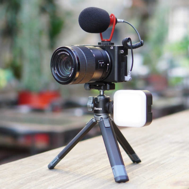 ULANZI　スマホホルダー 雲台付き カメラVlog撮影用三脚キット　2336