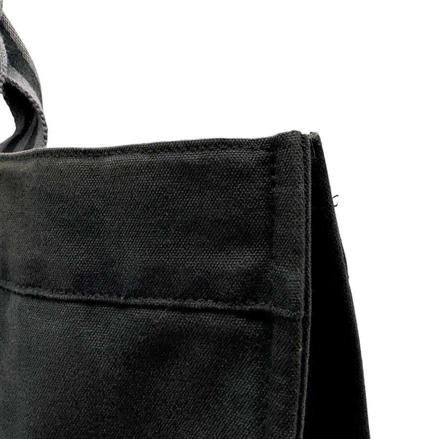 エルメス HERMES ハンドバッグ トートバッグ フールトゥMM キャンバス ブラック ユニセックス z2608