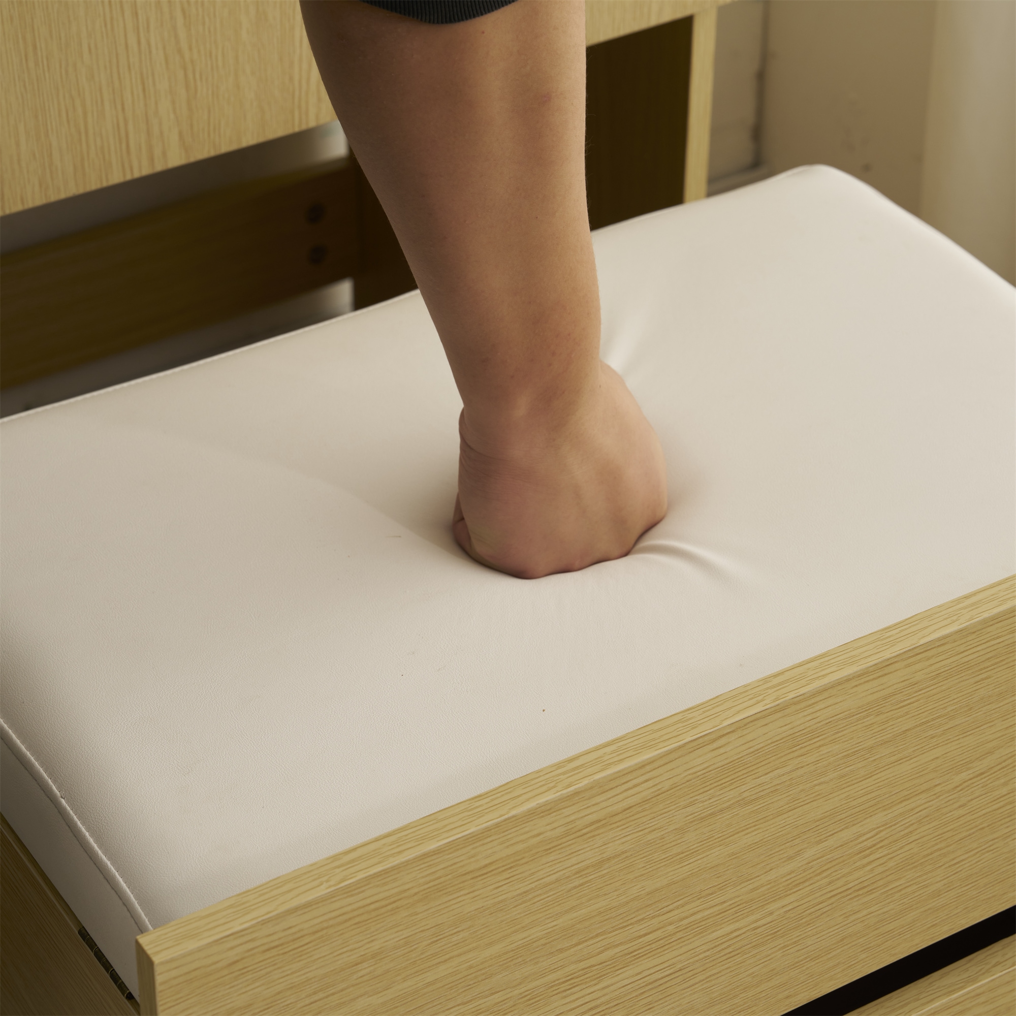 国内発送！ドレッサー 化粧台 ドレッサーセット 3色調節 鏡台 LEDミラー コンパクト 引き出し付き デスク スツール付き 収納 可愛い おしゃれ メイク台 化粧台 収納 化粧テーブル 収納付き 椅