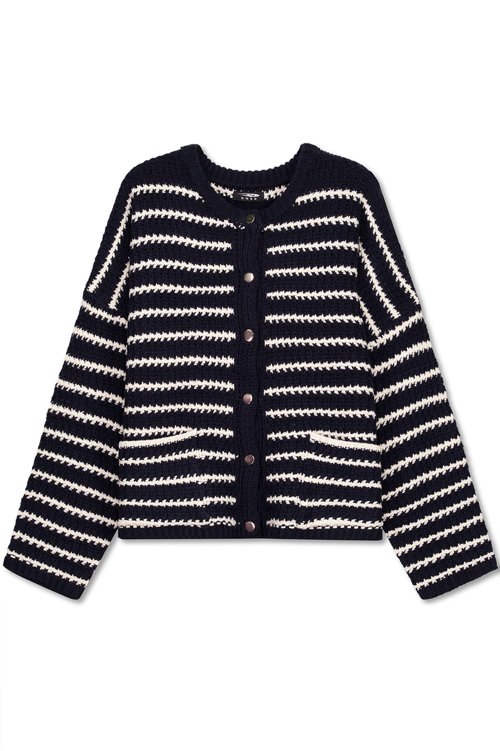 【DNSR】 STRIPE ROUND CARDIGAN : 2COLORS 【DNSR】 STRIPE ROUND CARDIGAN : 2COLORS
