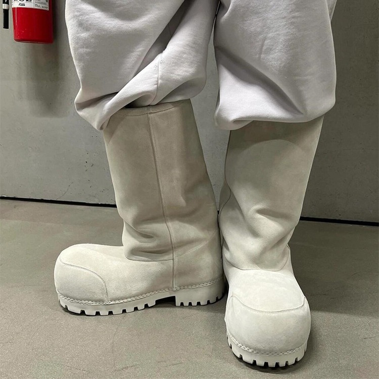 ウール版秋冬ファッションブーツスノーブーツ女性毛皮一体厚底滑り止めブーツ東北コットンブーツ ウール版秋冬ファッションブーツスノーブーツ女性毛皮一体厚底滑り止めブーツ東北コットンブーツ