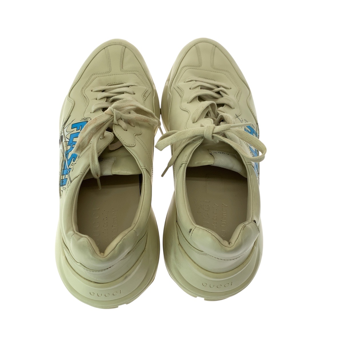 美品 ディズニーコラボ ライトン サイズ13 ホワイト マルチカラー レザー 646509 スニーカー ローカットスニーカー メンズ 502128 美品 ディズニーコラボ ライトン サイズ13 ホワイト マルチカラー レザー 646509 スニーカー ローカットスニーカー メンズ 502128