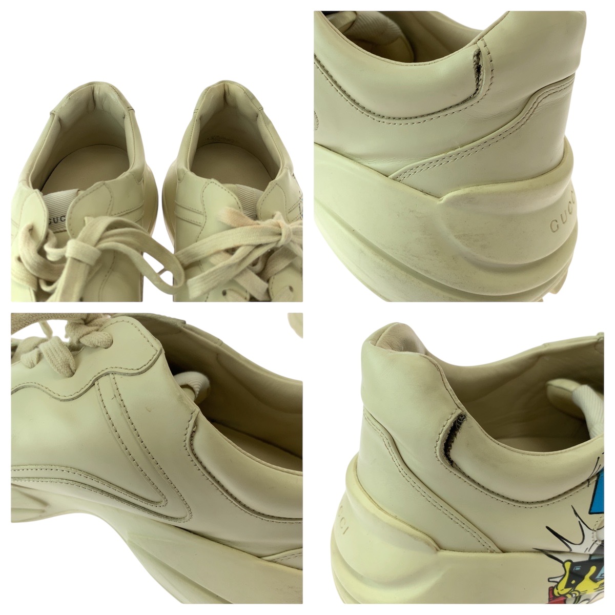 美品 ディズニーコラボ ライトン サイズ13 ホワイト マルチカラー レザー 646509 スニーカー ローカットスニーカー メンズ 502128 美品 ディズニーコラボ ライトン サイズ13 ホワイト マルチカラー レザー 646509 スニーカー ローカットスニーカー メンズ 502128