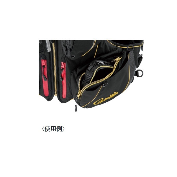 がまかつ ライフジャケット GM2183 アルテマシールドプロ フローティングベスト ブラック/レッド LL がまかつ ライフジャケット GM2183 アルテマシールドプロ フローティングベスト ブラック/レッド LL