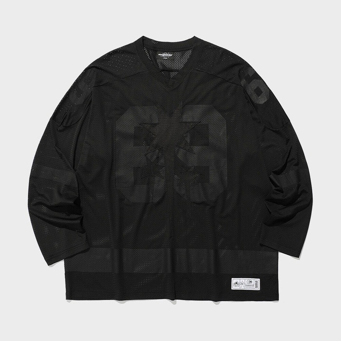 [ニュージーンズ ハニ着用] MESH FOOTBALL JERSEY (NAVY/BLACK) / 韓国アイドル / ユニセックス