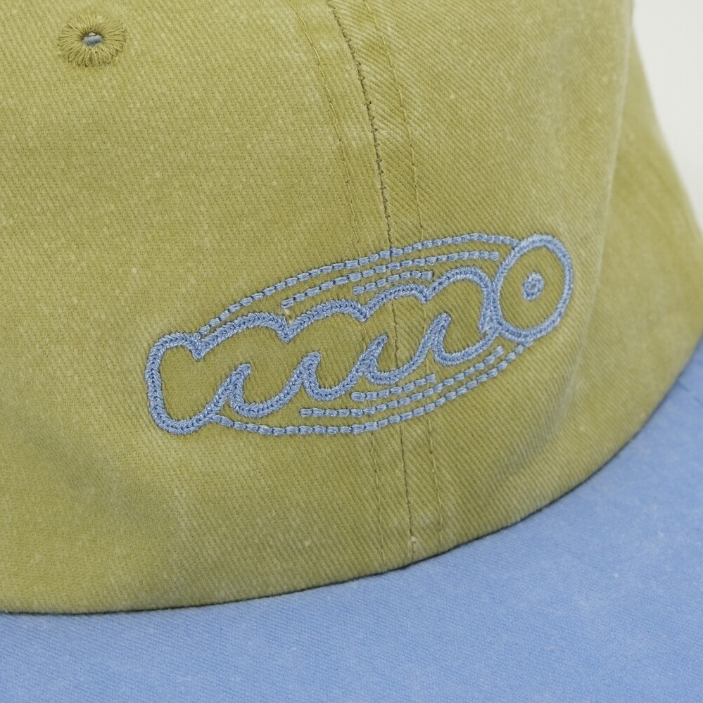 [MMOGARDEN] mmo symbol logo two tone pigment 6panel cap (3color)