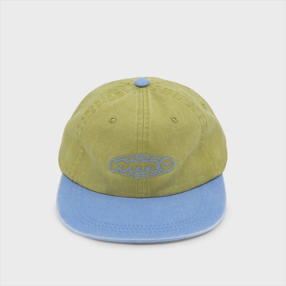 [MMOGARDEN] mmo symbol logo two tone pigment 6panel cap (3color)