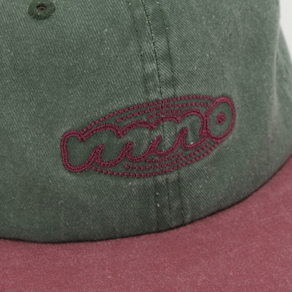 [MMOGARDEN] mmo symbol logo two tone pigment 6panel cap (3color)