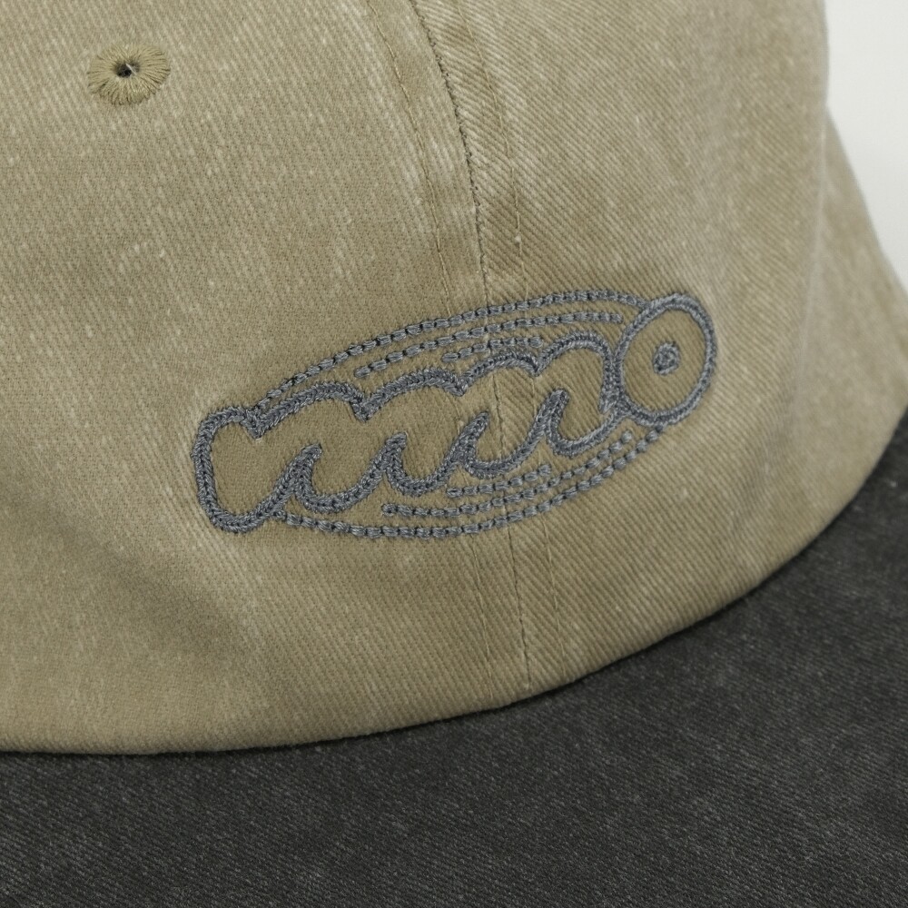 [MMOGARDEN] mmo symbol logo two tone pigment 6panel cap (3color)