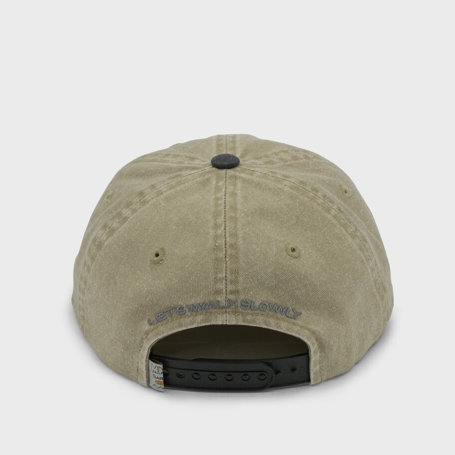 [MMOGARDEN] mmo symbol logo two tone pigment 6panel cap (3color)