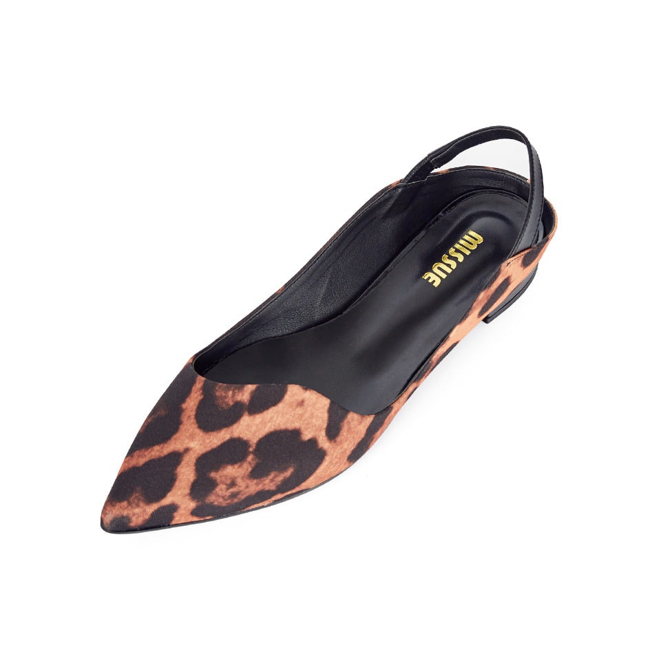 レオパードスリングバッグシューズ レオパードスリングバッグシューズ