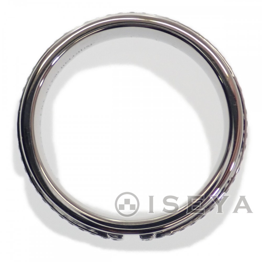 【Aランク】 Tワイド 60150916 リング K18ホワイトゴールド ダイヤモンド レディース【ISEYA】