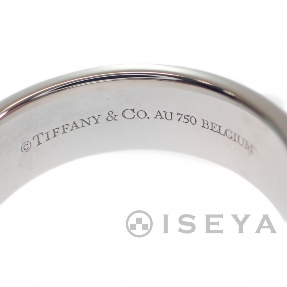 【Aランク】 Tワイド 60150916 リング K18ホワイトゴールド ダイヤモンド レディース【ISEYA】