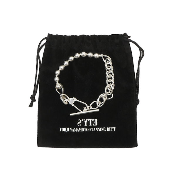 yohji yamamoto ブラスボールチェーンブレスレット Qoo10] ヨウジヤマモト サイト SYTE BRASS BALL